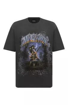 Хлопковая футболка Comme des Fuckdown