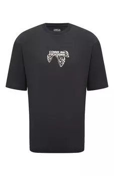 Хлопковая футболка Comme des Fuckdown