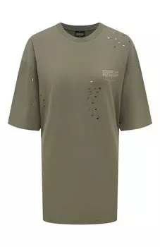 Хлопковая футболка Comme des Fuckdown