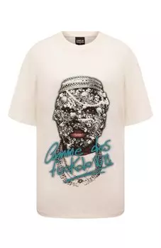 Хлопковая футболка Comme des Fuckdown