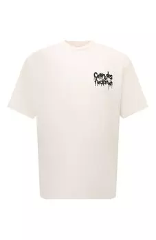 Хлопковая футболка Comme des Fuckdown