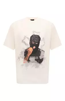 Хлопковая футболка Comme des Fuckdown