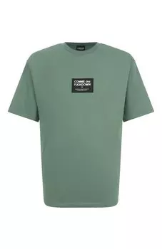 Хлопковая футболка Comme des Fuckdown