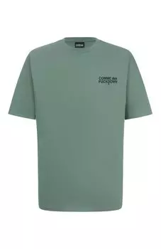 Хлопковая футболка Comme des Fuckdown