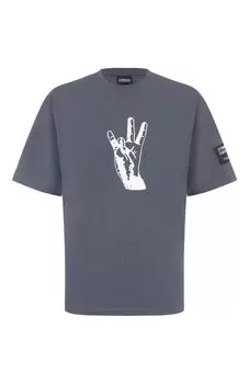 Хлопковая футболка Comme des Fuckdown