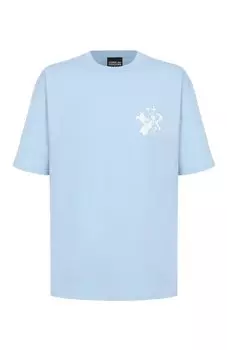 Хлопковая футболка Comme des Fuckdown