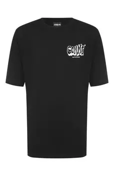 Хлопковая футболка Comme des Fuckdown