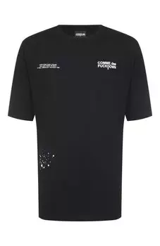 Хлопковая футболка Comme des Fuckdown