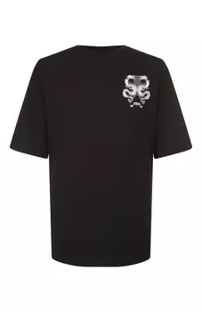 Хлопковая футболка Comme des Fuckdown