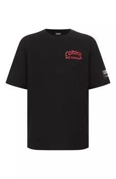Хлопковая футболка Comme des Fuckdown