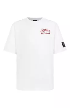 Хлопковая футболка Comme des Fuckdown