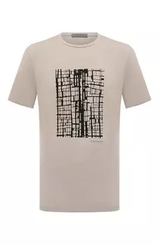 Хлопковая футболка Corneliani