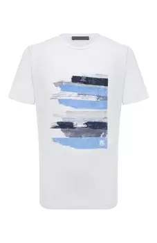 Хлопковая футболка Corneliani