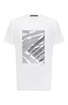 Хлопковая футболка Corneliani