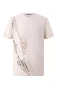 Хлопковая футболка Corneliani