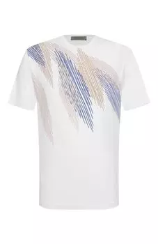 Хлопковая футболка Corneliani