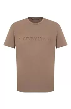 Хлопковая футболка Corneliani
