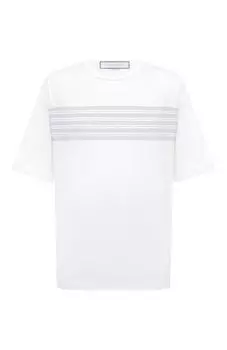 Хлопковая футболка Cortigiani