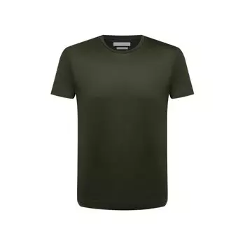 Хлопковая футболка Daniele Fiesoli