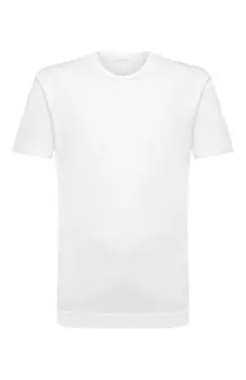 Хлопковая футболка Daniele Fiesoli