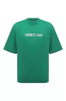 Хлопковая футболка DGVIB3 Dolce & Gabbana