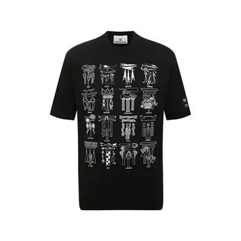 Хлопковая футболка Diego Venturino