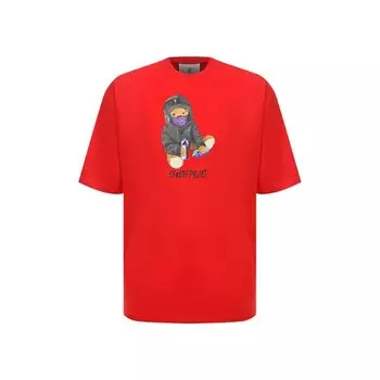 Хлопковая футболка Diego Venturino