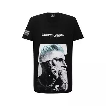 Хлопковая футболка Diego Venturino