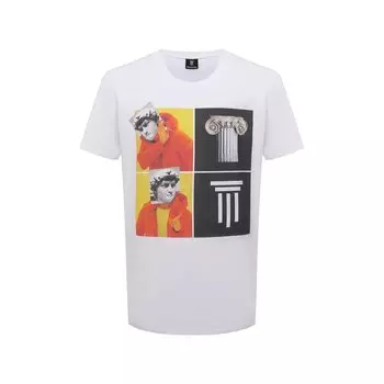 Хлопковая футболка Diego Venturino