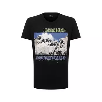 Хлопковая футболка Diego Venturino