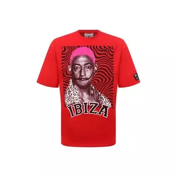 Хлопковая футболка Diego Venturino