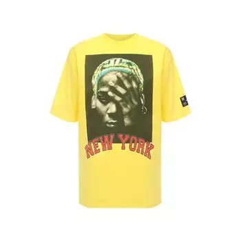 Хлопковая футболка Diego Venturino