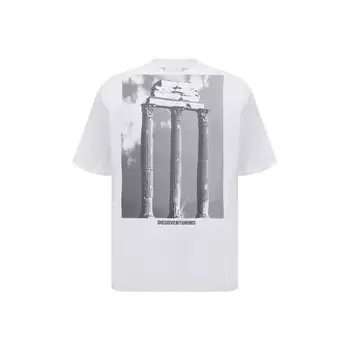 Хлопковая футболка Diego Venturino