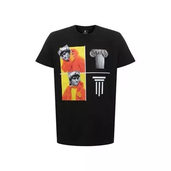 Хлопковая футболка Diego Venturino