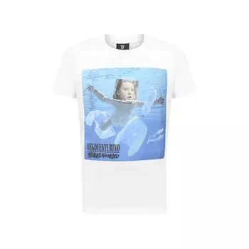 Хлопковая футболка Diego Venturino