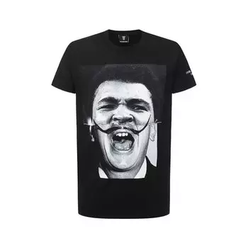 Хлопковая футболка Diego Venturino