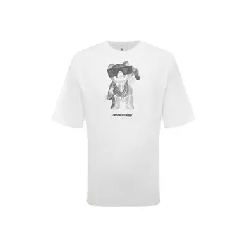 Хлопковая футболка Diego Venturino