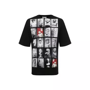 Хлопковая футболка Diego Venturino