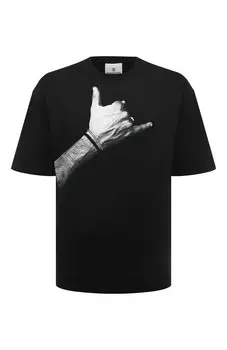 Хлопковая футболка Diego Venturino