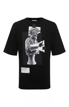 Хлопковая футболка Diego Venturino