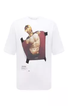 Хлопковая футболка Diego Venturino