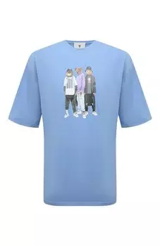 Хлопковая футболка Diego Venturino