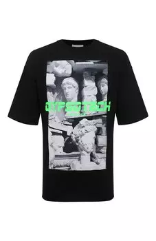 Хлопковая футболка Diego Venturino