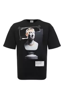 Хлопковая футболка Diego Venturino