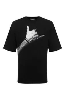 Хлопковая футболка Diego Venturino