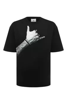 Хлопковая футболка Diego Venturino