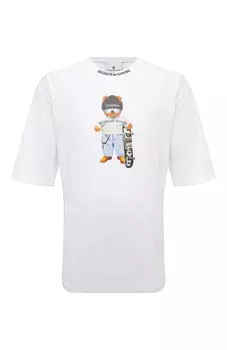 Хлопковая футболка Diego Venturino