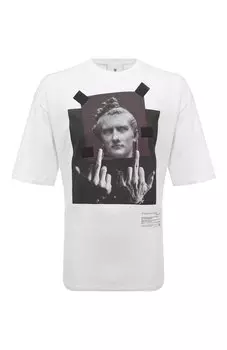 Хлопковая футболка Diego Venturino