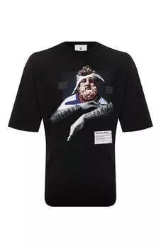 Хлопковая футболка Diego Venturino