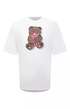 Хлопковая футболка Diego Venturino